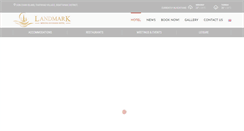 Desktop Screenshot of landmarkmekongriversidehotel.com